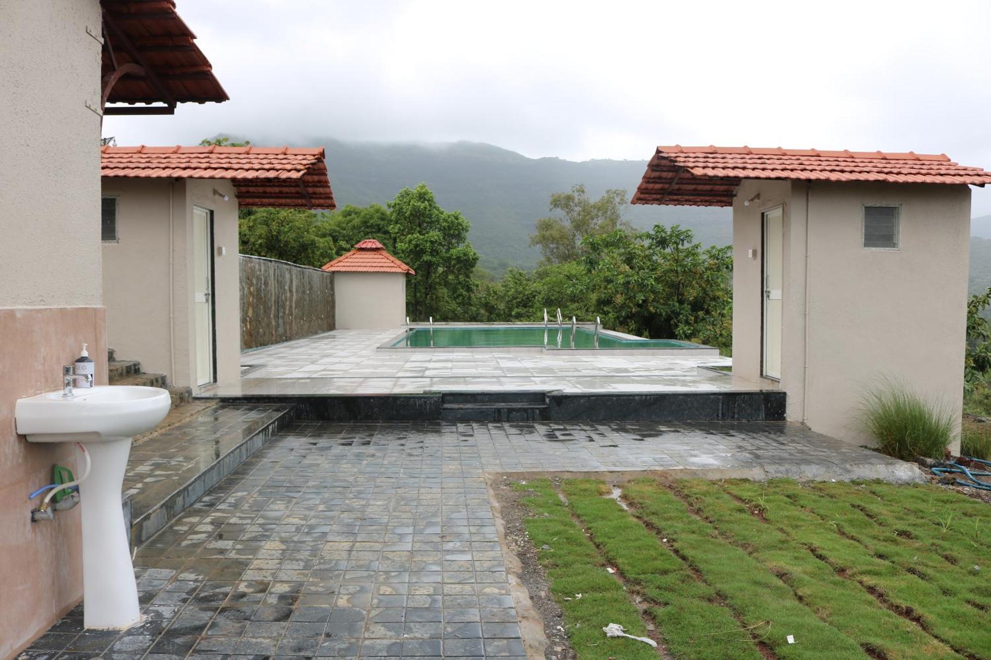 Shinde'S Tikona Valley Farm Villa Púna Kültér fotó