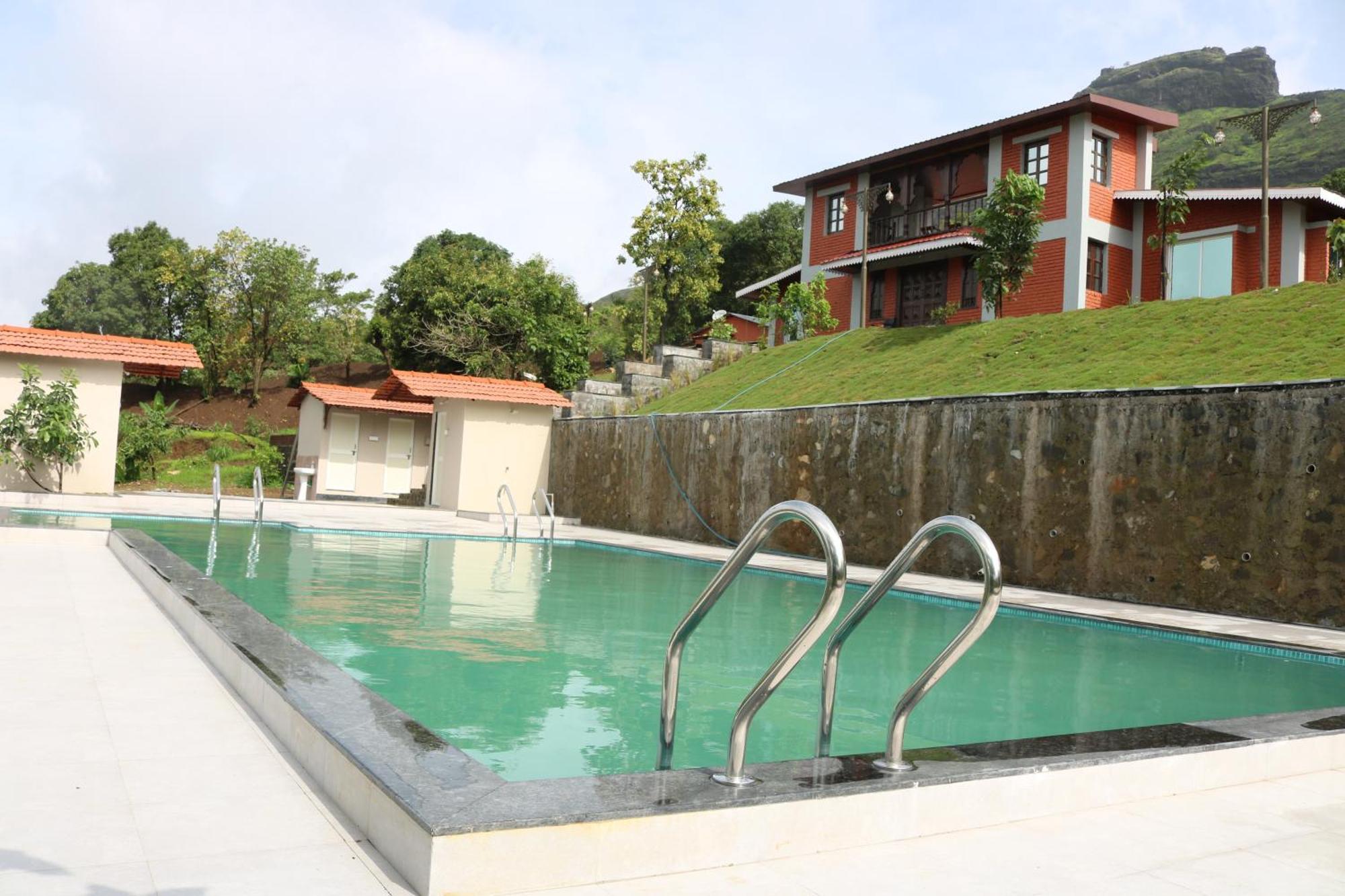 Shinde'S Tikona Valley Farm Villa Púna Kültér fotó